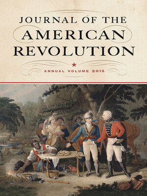 cover image of Journal of the American Revolution 2015